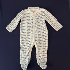 3-6M Mori Organic Baby Pajamas